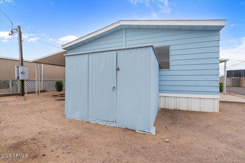 Shed out back