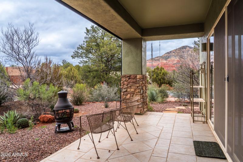 Covered Patio off Living Room
