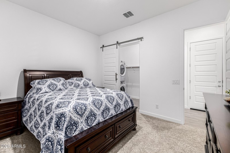 Next-Gen Bedroom with Laundry