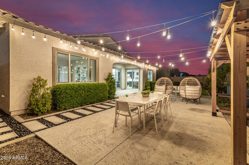 Pergola Area to Enjoy