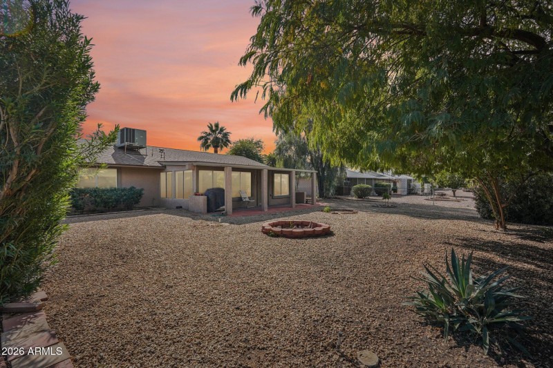 Back of home