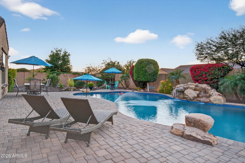 Pool area