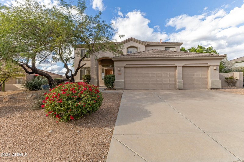 Front Exterior w/ Desert Landscaping