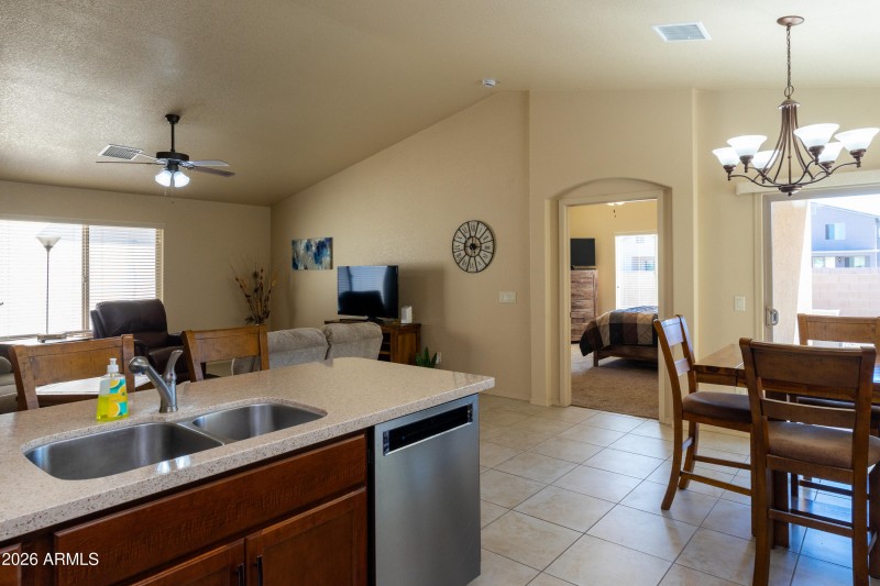 Tile floors
