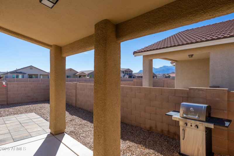 Covered Back Patio
