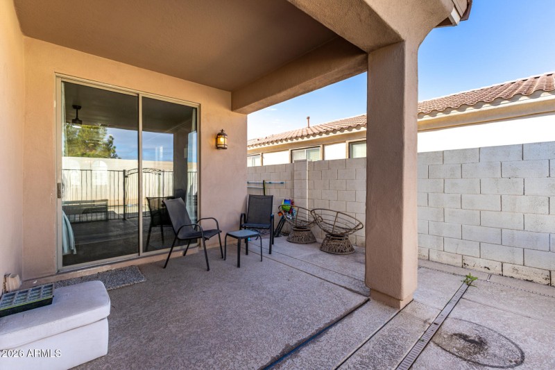 Back Patio