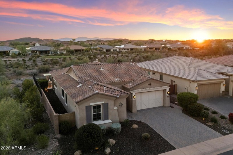 Aerial View of Home