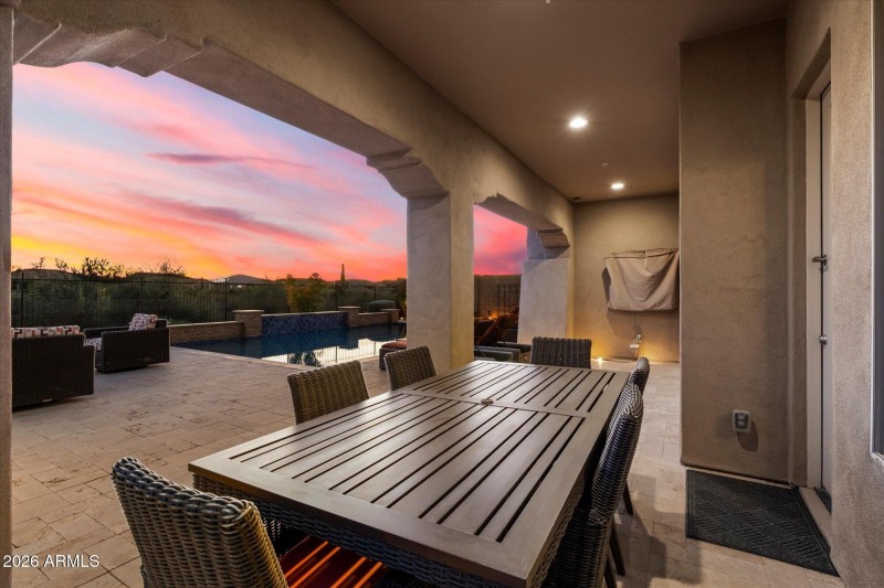 Back patio