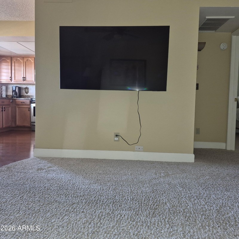 New living area Tv