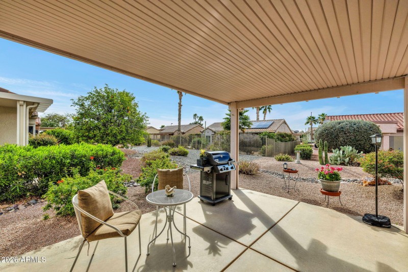 Relaxing Backyard Patio Space