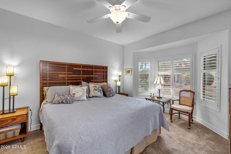 Sunlit Bedroom Bay Nook