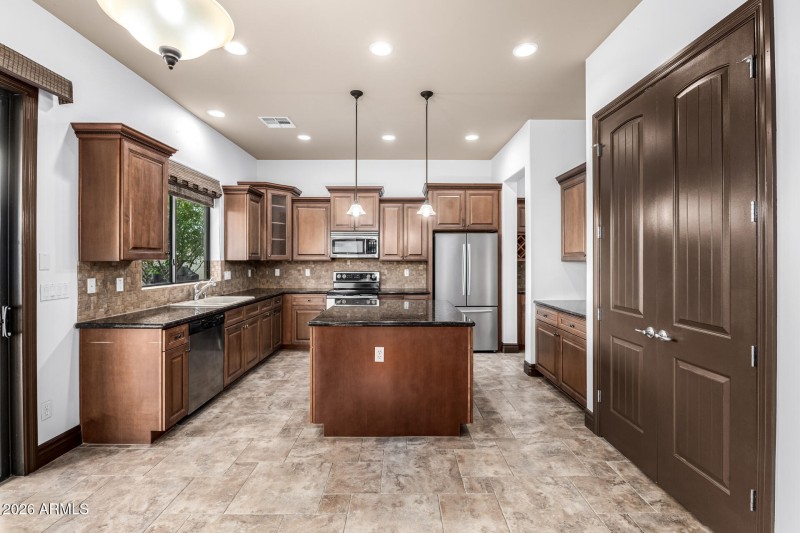 Gourmet Kitchen with Island