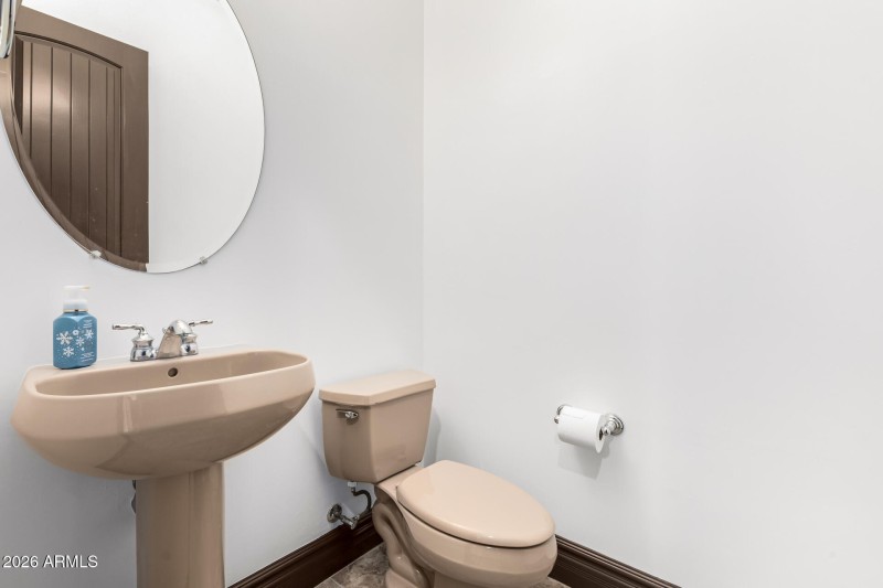 Convenient Powder Room