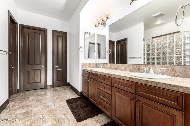 Dual Sink Vanity Bathroom