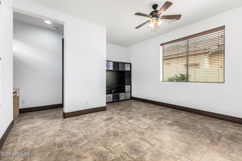 Open Living Area with Tile Floors