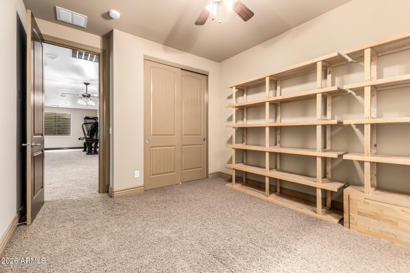 Built-In Storage Flex Room
