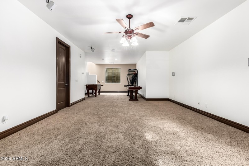 Extended Game Room with Open Layout