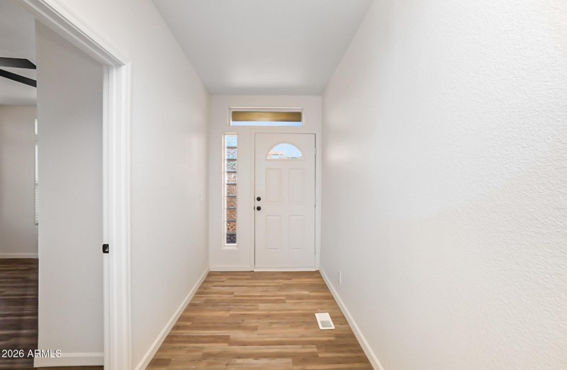 Bright Entryway With Natural Light