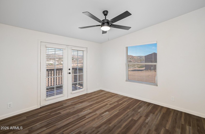 Bedroom With Patio Access