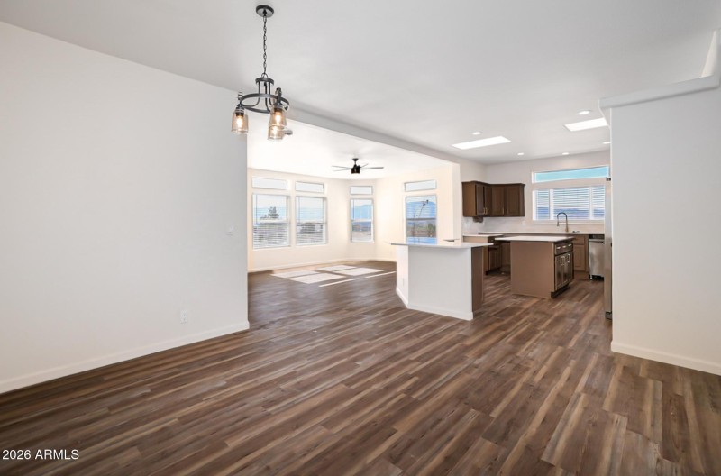 Open Dining and Living Space