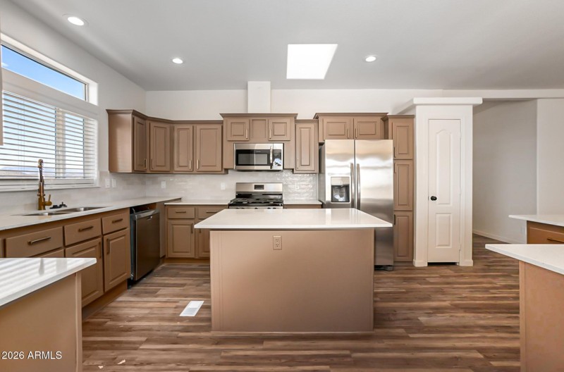 Kitchen With Center Island