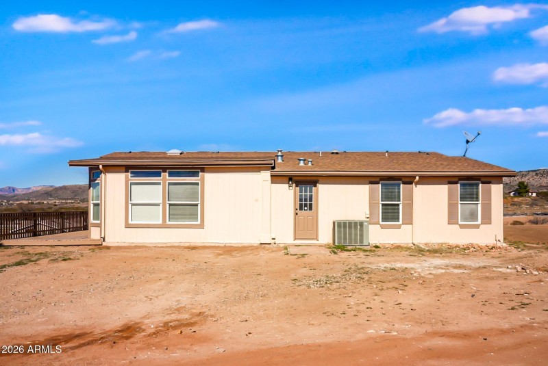 Rear Exterior With Open Land