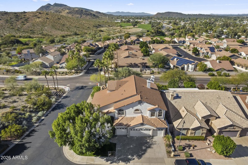 Aerial View of Home