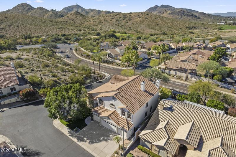 Aerial View of Home
