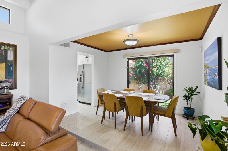 Dining Room - Doors to Back Yard