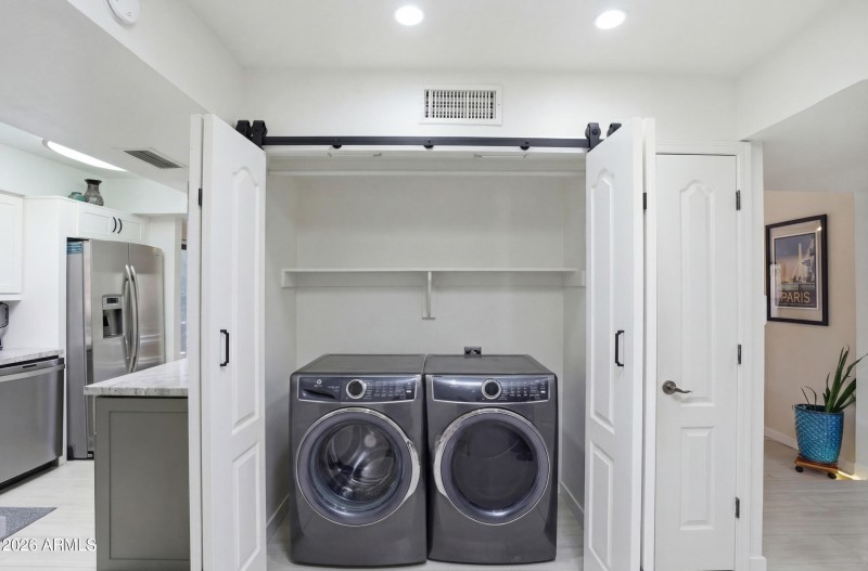 Washer-Dryer Closet