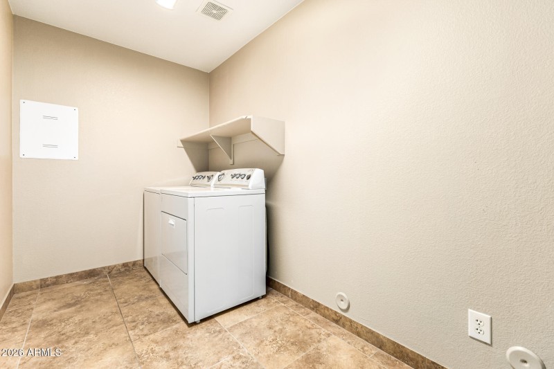 Spacious Laundry Room with Storage
