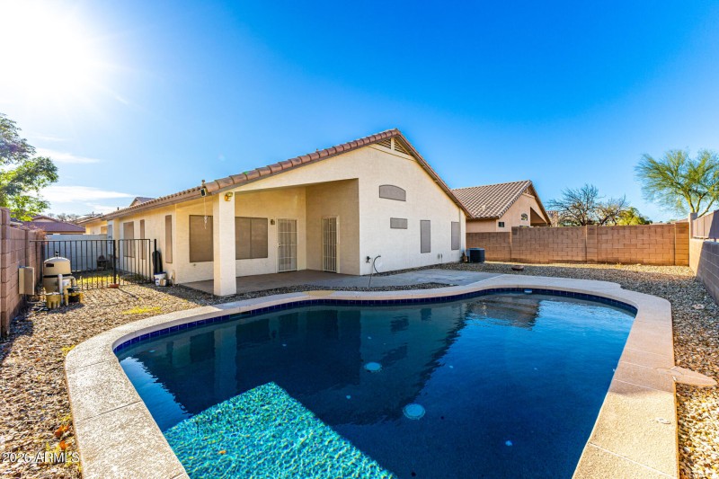 Resort-Style Backyard with Pool