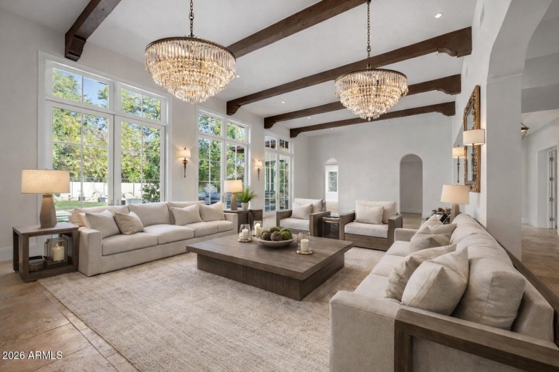 Living Room Staging