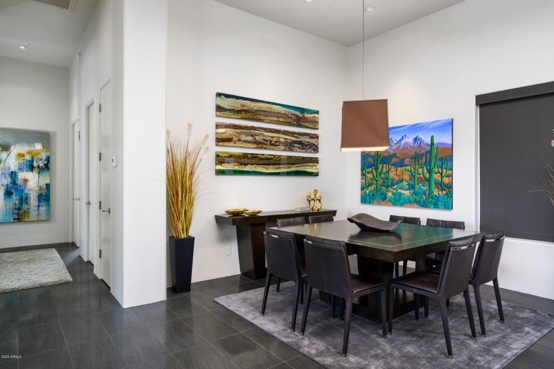 Intimate Dining area