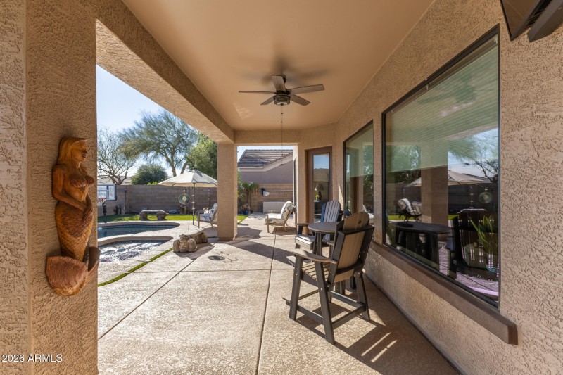 Covered & Uncovered patios