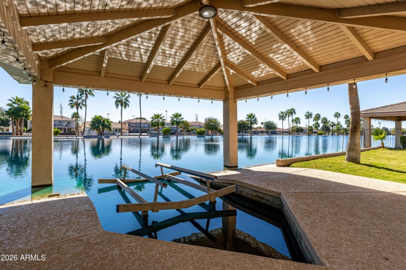 Private boat house