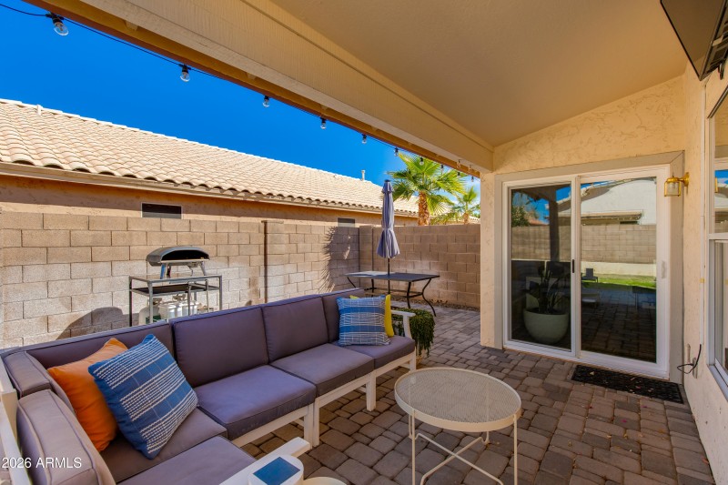 Pavered Outdoor Patio