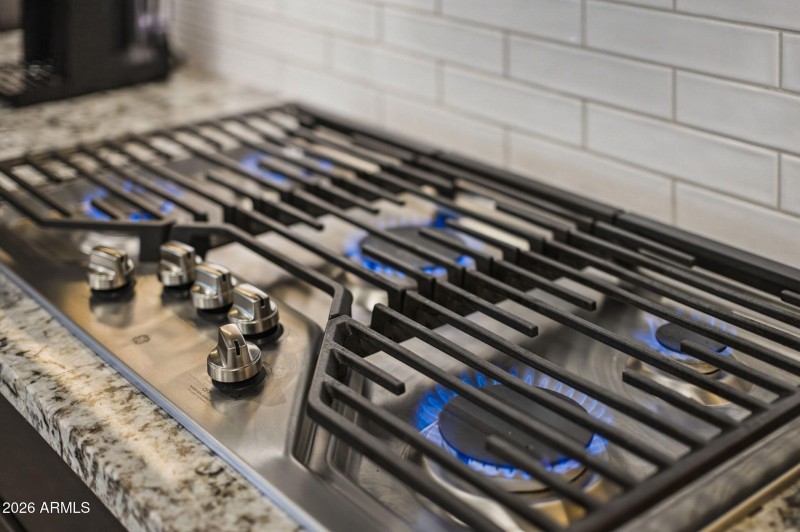 5 burner stove