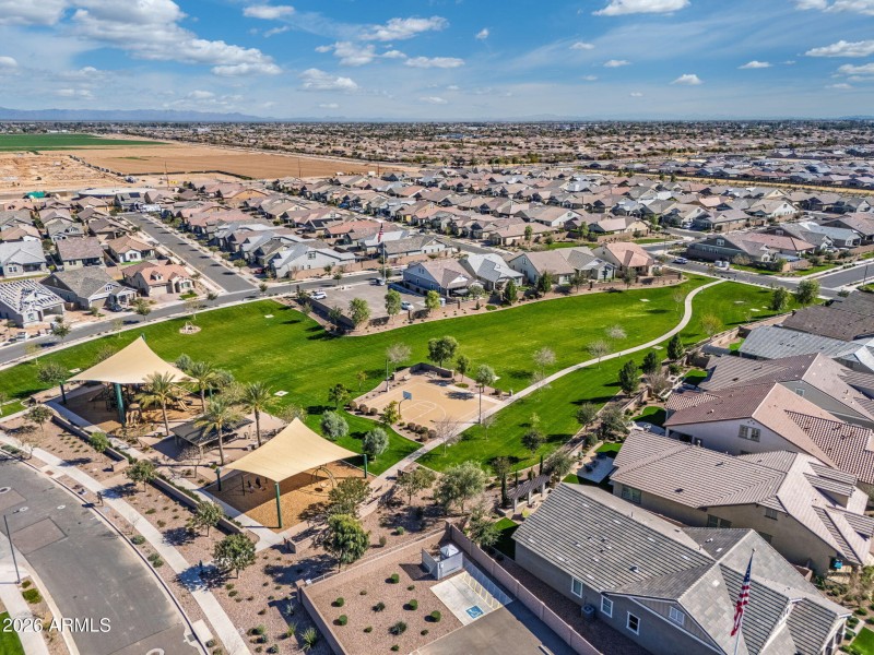 Large green space