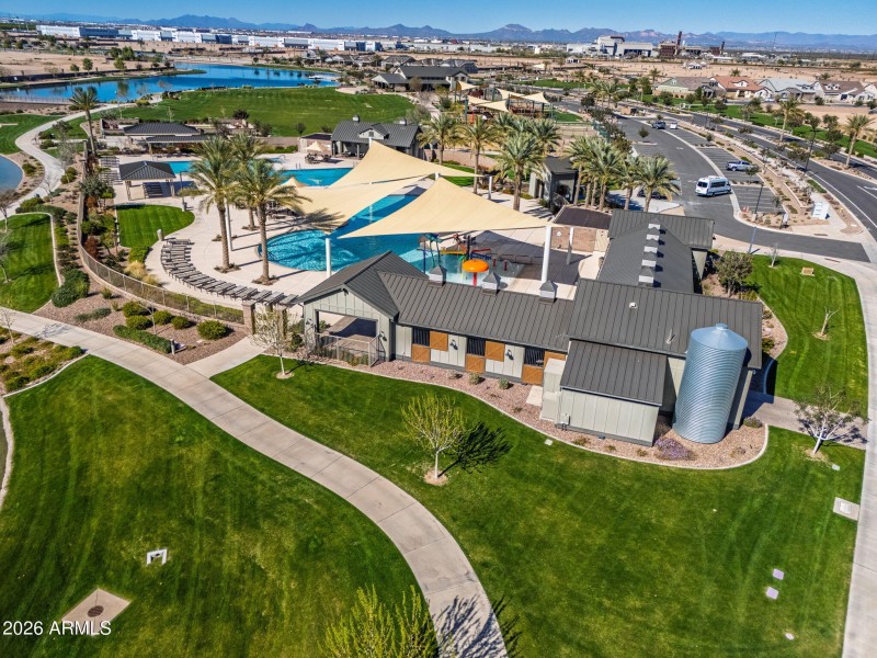 Pool area & Community center