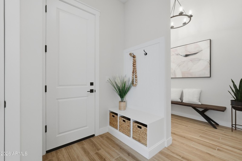 Entry from Garage