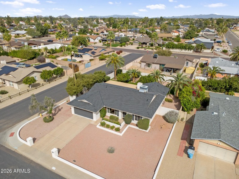 Aerial View of Home