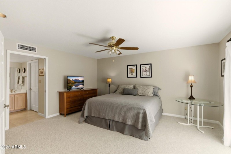 Spacious Primary Bedroom