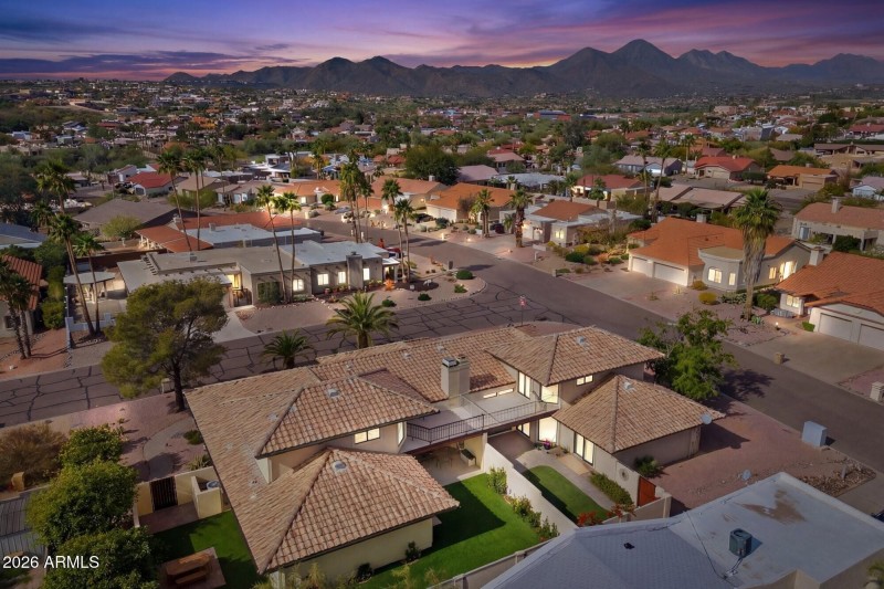Aerial Neighborhood View