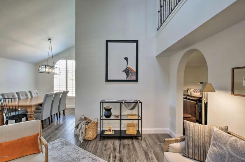 Soaring ceilings