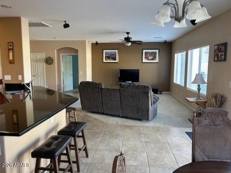 open floor plan