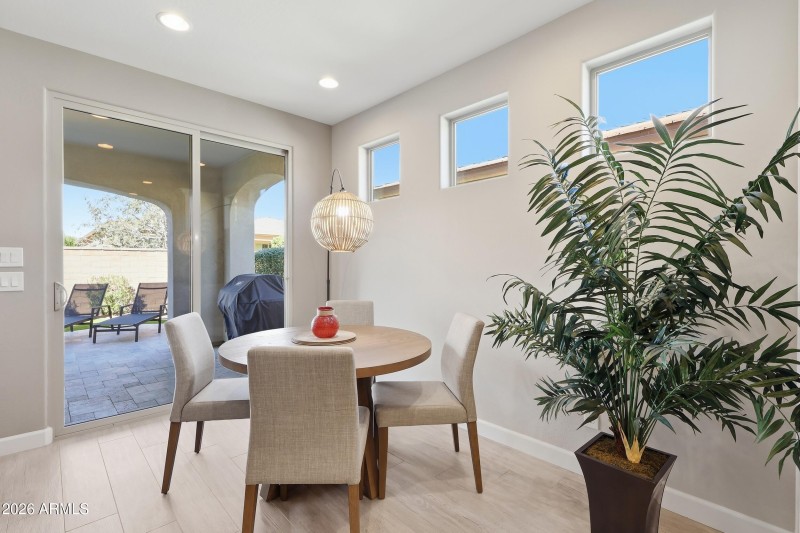 Dining area