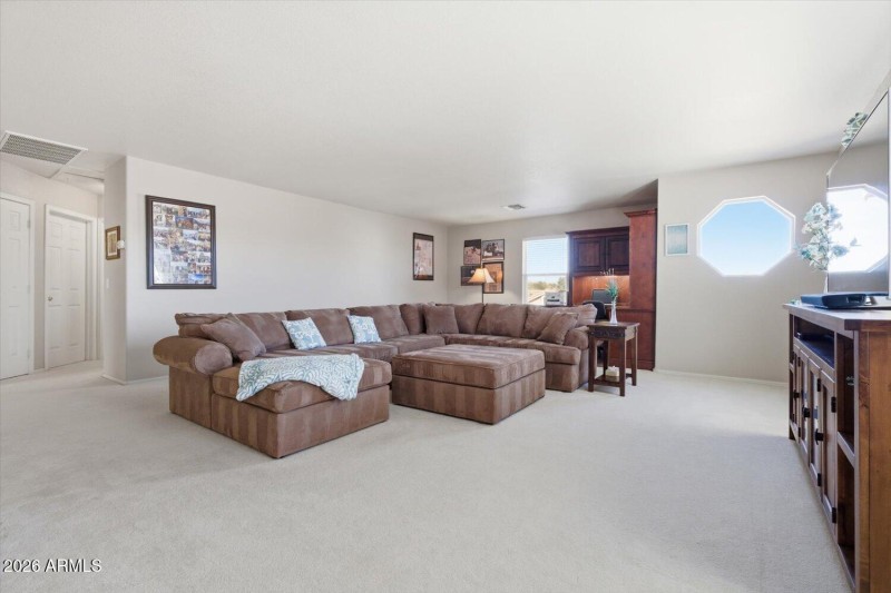 Upstairs loft