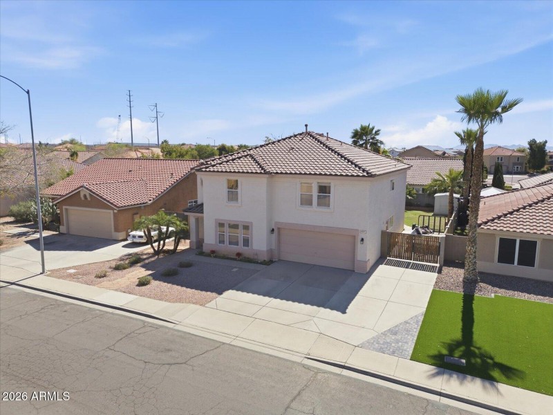 RV gate & parking area
