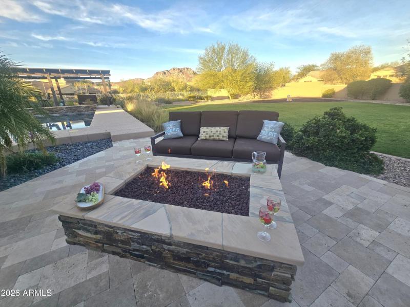 fire pit 7 mountain views